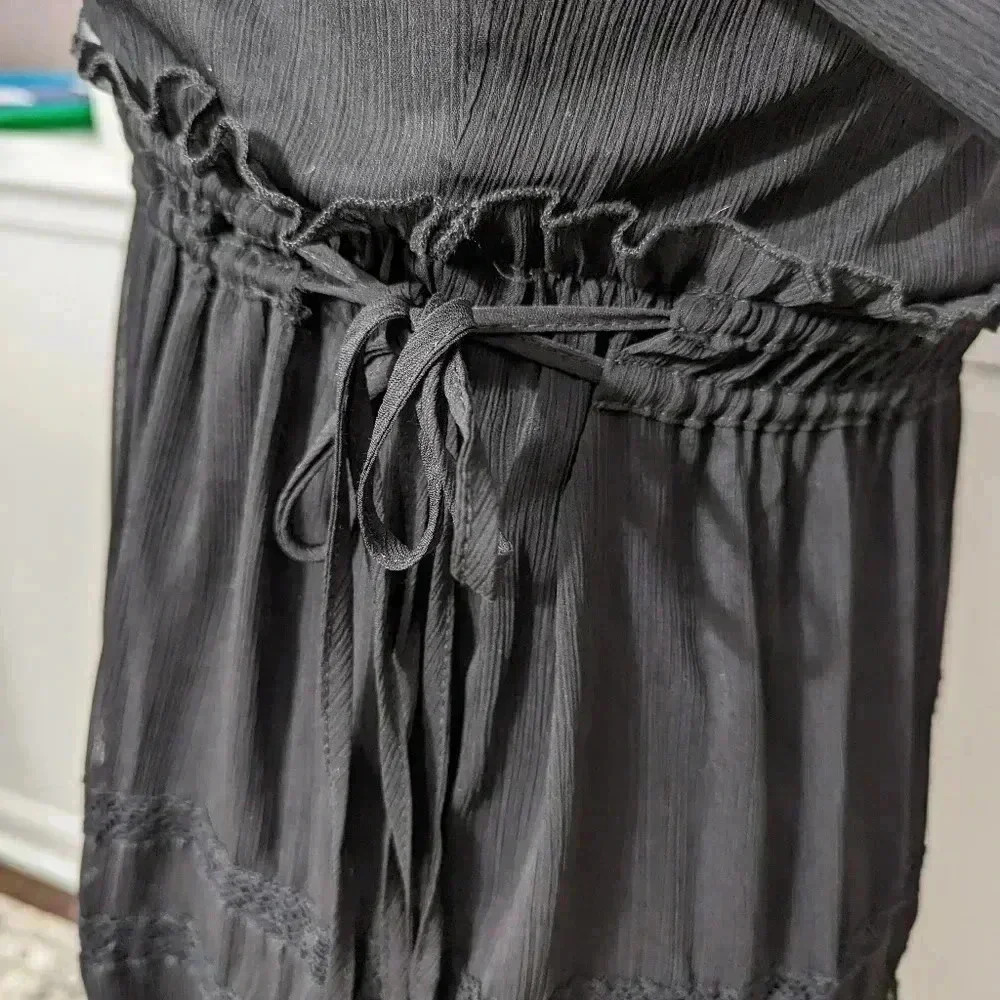 2/$10 Cato Black Mini Dress - Picture 5 of 9